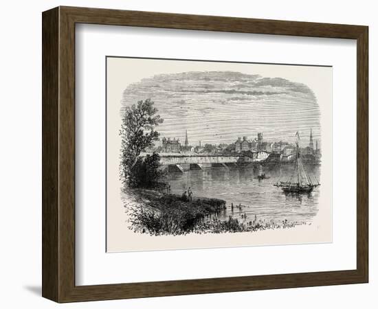 Hartford, Connecticut, USA, 1870S-null-Framed Giclee Print