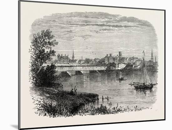 Hartford, Connecticut, USA, 1870S-null-Mounted Giclee Print