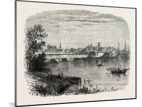 Hartford, Connecticut, USA, 1870S-null-Mounted Giclee Print