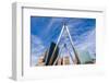 Hartford, Connecticut, USA Cityscape at Founders Bridge.-SeanPavonePhoto-Framed Photographic Print