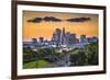 Hartford, Connecticut, USA Skyline.-SeanPavonePhoto-Framed Photographic Print