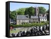 Hartington Village and Church, Peak District, Derbyshire, England, United Kingdom, Europe-Frank Fell-Framed Stretched Canvas