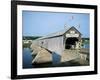 Hartland Bridge, New Brunswick, Canada-null-Framed Photographic Print