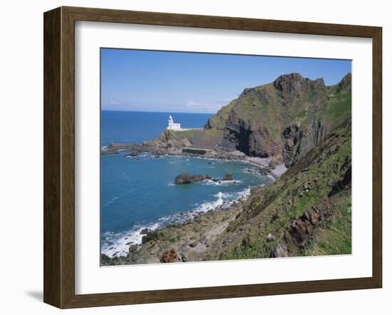 Hartland Point, North Devon, England, United Kingdom, Europe-Rainford Roy-Framed Photographic Print