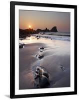 Hartland Quay, Woolacombe, Devon, England, United Kingdom, Europe-Jeremy Lightfoot-Framed Photographic Print