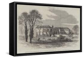 Hartlebury Castle, Worcestershire, the Seat of the Bishop of Worcester-Samuel Read-Framed Stretched Canvas
