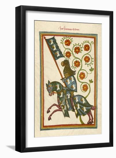 Hartmann Von Aue-null-Framed Art Print