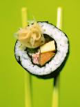 Maki-Sushi with Crabmeat, Scrambled Egg and Tuna-Hartmut Kiefer-Stretched Canvas