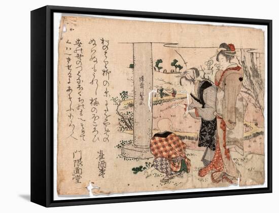 Haru No Noasobi-Teisai Hokuba-Framed Stretched Canvas