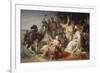 Harun Ar-Raschid Receives the Envoy of Charlemagne-Julius Köckert-Framed Giclee Print