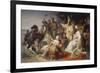 Harun Ar-Raschid Receives the Envoy of Charlemagne-Julius Köckert-Framed Giclee Print