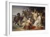 Harun Ar-Raschid Receives the Envoy of Charlemagne-Julius Köckert-Framed Giclee Print