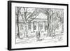 Harvard Boston USA, 2003-Vincent Alexander Booth-Framed Giclee Print