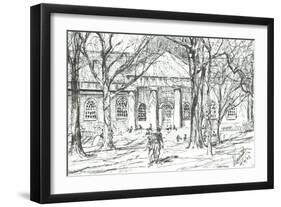 Harvard Boston USA, 2003-Vincent Alexander Booth-Framed Giclee Print