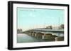 Harvard Bridge, Boston, Mass.-null-Framed Art Print