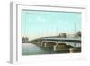 Harvard Bridge, Boston, Mass.-null-Framed Art Print