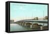 Harvard Bridge, Boston, Mass.-null-Framed Stretched Canvas