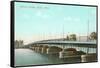 Harvard Bridge, Boston, Mass.-null-Framed Stretched Canvas