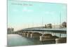 Harvard Bridge, Boston, Mass.-null-Mounted Art Print