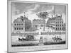 Harvard College, Cambridge, Massachusetts C.1739 (Litho)-American-Mounted Giclee Print