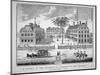 Harvard College, Cambridge, Massachusetts C.1739 (Litho)-American-Mounted Giclee Print