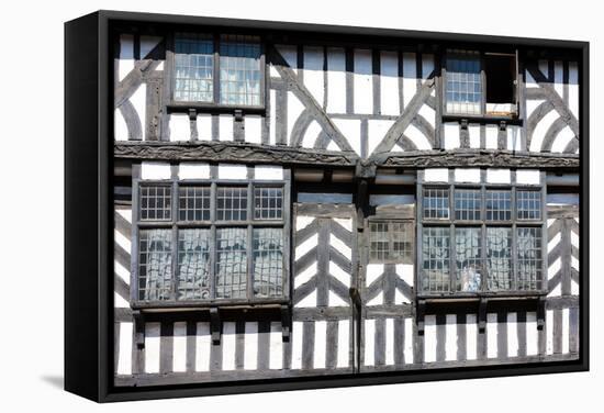 Harvard House, Stratford-Upon-Avon, Warwickshire, England-phbcz-Framed Stretched Canvas