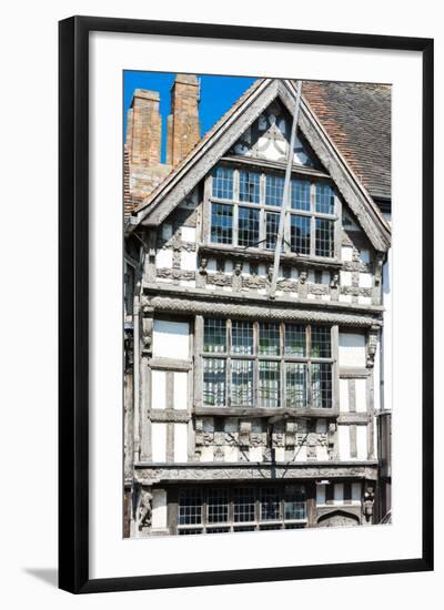 Harvard House, Stratford-Upon-Avon, Warwickshire, England-phbcz-Framed Photographic Print