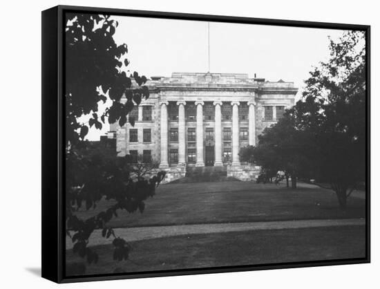 Harvard Medical School, at Harvard University-null-Framed Stretched Canvas