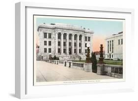 Harvard Medical School, Boston, Mass.-null-Framed Art Print