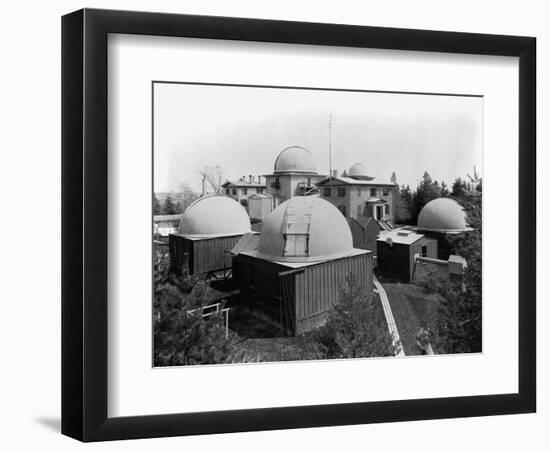 Harvard Observatory Complex-Charles H. Thurston-Framed Photographic Print