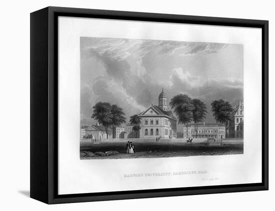 Harvard University, Cambridge, Massachusetts, 1855-null-Framed Stretched Canvas