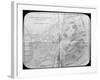 Harvard University Campus Map, Cambridge, Massachusetts, USA, Late 19th or Early 20th Century-null-Framed Giclee Print