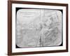 Harvard University Campus Map, Cambridge, Massachusetts, USA, Late 19th or Early 20th Century-null-Framed Giclee Print