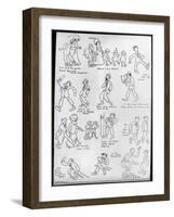 Harvard University Cartoon, Early 20th Century-G Williams-Framed Giclee Print