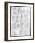 Harvard University Cartoon, Early 20th Century-G Williams-Framed Giclee Print