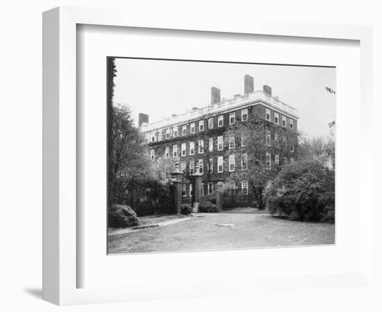 Harvard University Dormitory of John F. Kennedy-null-Framed Photographic Print