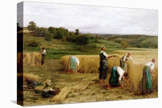 Harvest, 1874-Léon Augustin L'hermitte-Stretched Canvas