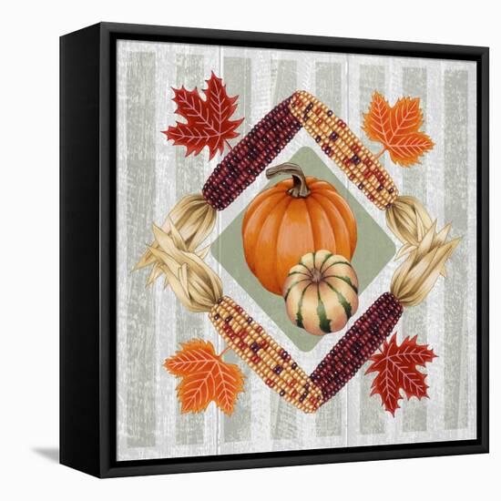 Harvest 1-Kimura Designs-Framed Stretched Canvas