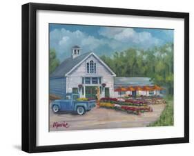 Harvest At The Farm-Marnie Bourque-Framed Giclee Print