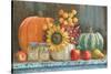 Harvest Bench-Beth Grove-Stretched Canvas