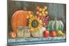 Harvest Bench-Beth Grove-Mounted Art Print