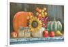 Harvest Bench-Beth Grove-Framed Art Print