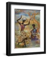 Harvest Dance II-Eric Yang-Framed Art Print