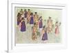 Harvest dancers-Alice Asmar-Framed Collectable Print