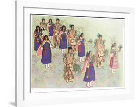 Harvest dancers-Alice Asmar-Framed Collectable Print