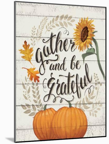 Harvest Delight I on White-Janelle Penner-Mounted Art Print