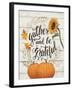 Harvest Delight I on White-Janelle Penner-Framed Art Print