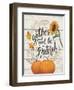 Harvest Delight I on White-Janelle Penner-Framed Art Print