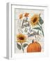 Harvest Delight II on White-Janelle Penner-Framed Art Print