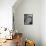 Harvest Farm Hands Eating Lunch Served by Their Wives in Kitchen of Farmhouse-Alfred Eisenstaedt-Framed Stretched Canvas displayed on a wall